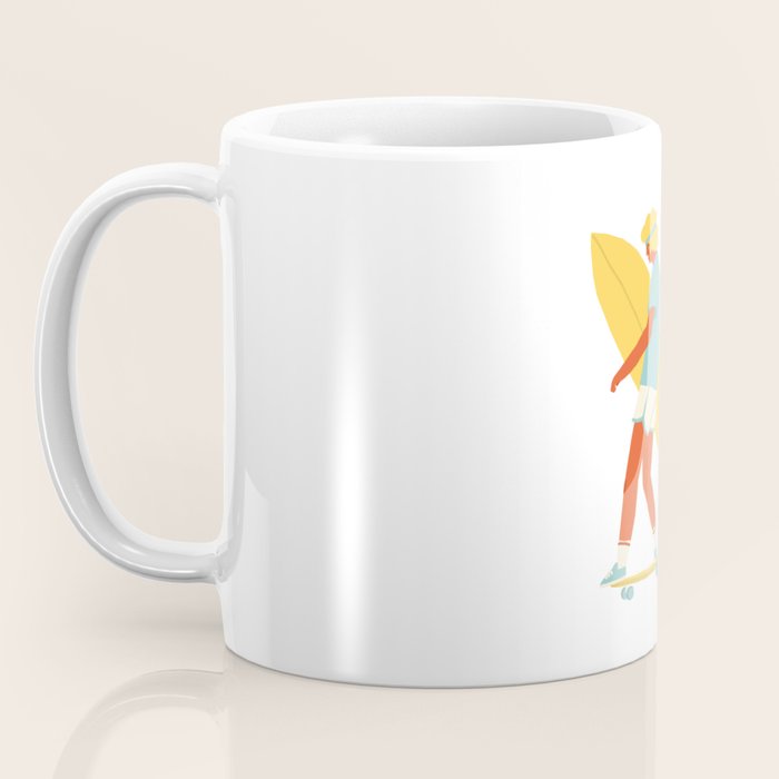 Skater from 70s Coffee Mug Gallery Image 3