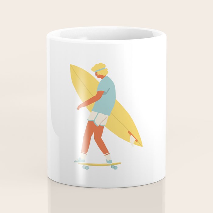 Skater from 70s Coffee Mug Gallery Image 4