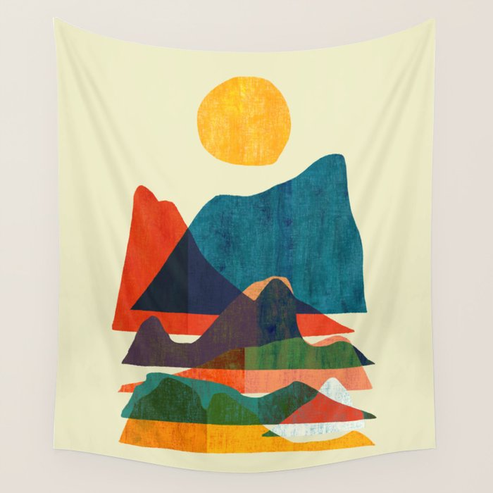 Everything is beautiful under the sun Wall Tapestry Gallery Image 1