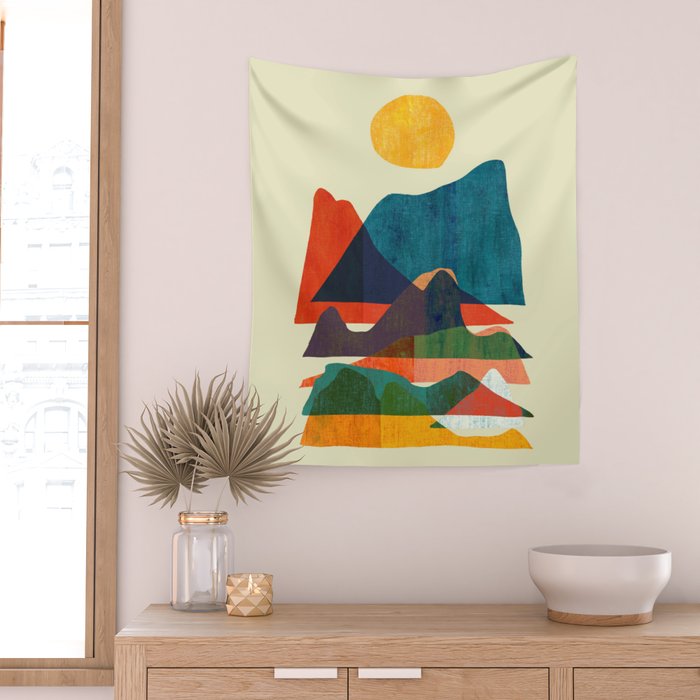 Everything is beautiful under the sun Wall Tapestry Gallery Image 2