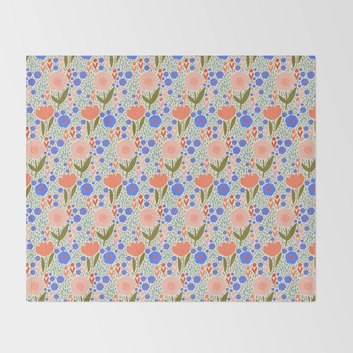 Garden  Throw Blanket Gallery Image 2
