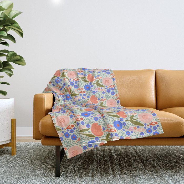 Garden  Throw Blanket Gallery Image 1