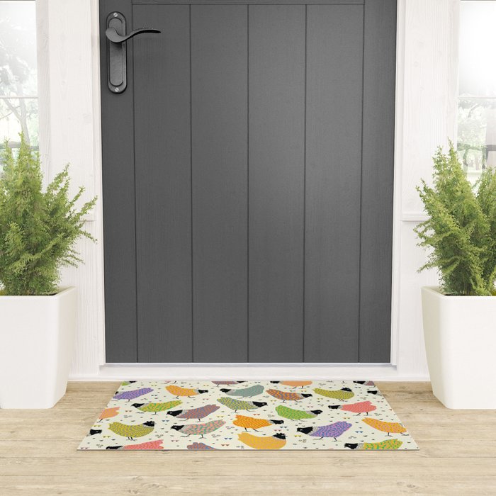 Chicken Farm Welcome Mat Gallery Image 3