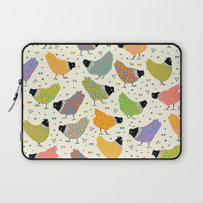 Chicken Farm Laptop Sleeve Gallery Image 1