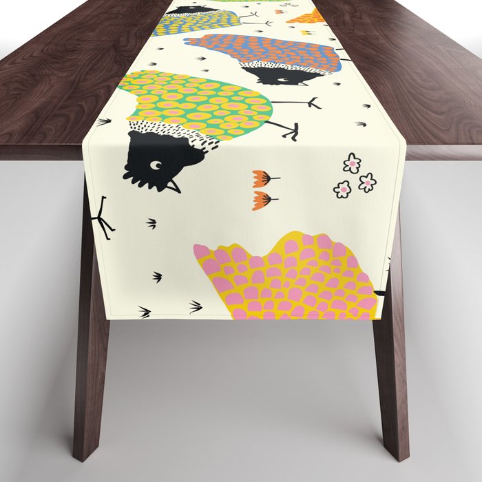 Chicken Farm Table Runner Gallery Image 1