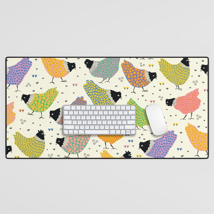 Chicken Farm Desk Mat Gallery Image 1