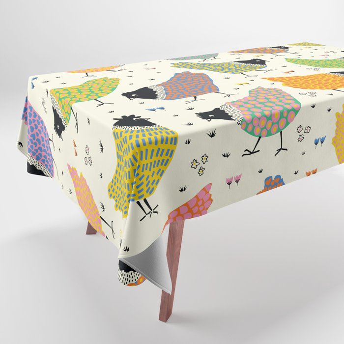 Chicken Farm Tablecloth Gallery Image 1