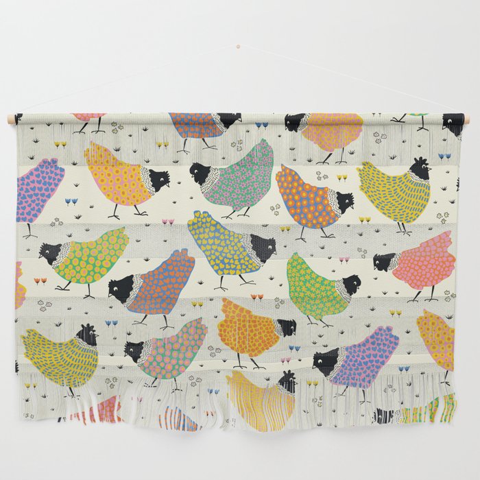 Chicken Farm Wall Hanging Gallery Image 1
