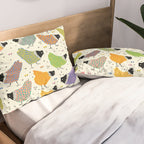 Chicken Farm Pillow Sham Gallery Image 2