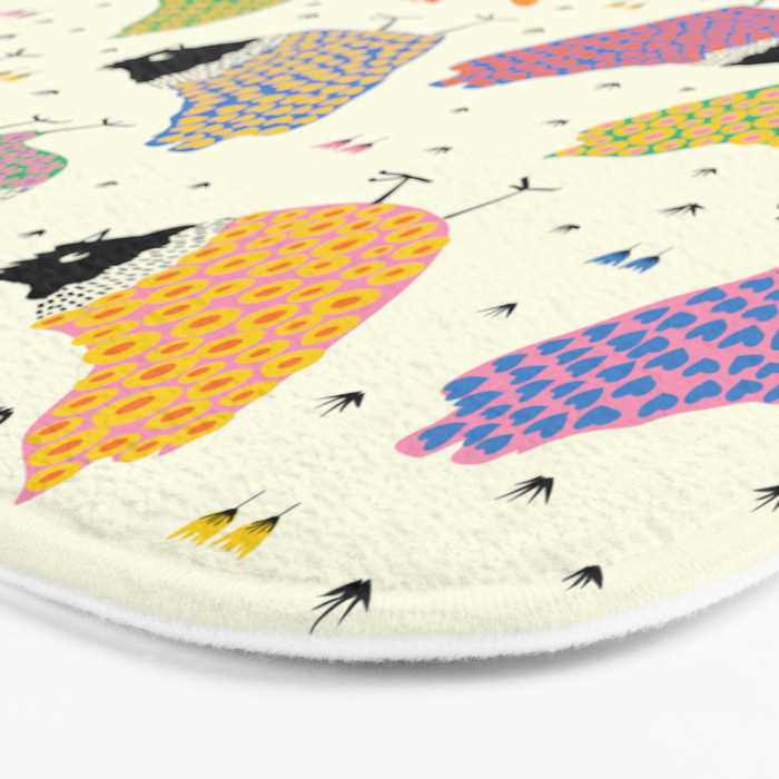 Chicken Farm Bath Mat Gallery Image 3