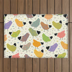 Chicken Farm Outdoor Rug Gallery Image 1
