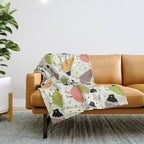 Chicken Farm Throw Blanket Gallery Image 1
