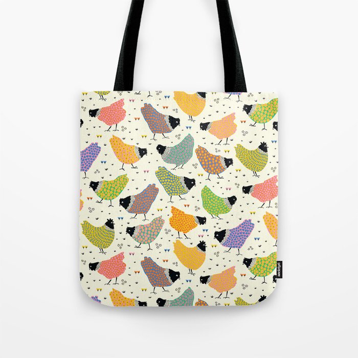 Chicken Farm Tote Bag Gallery Image 1