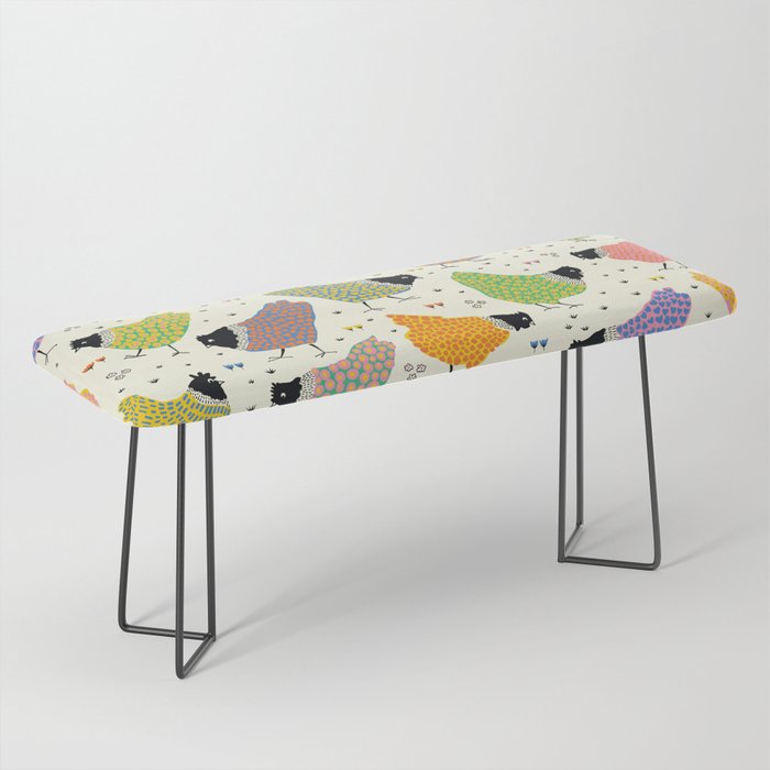Chicken Farm Bench Gallery Image 1