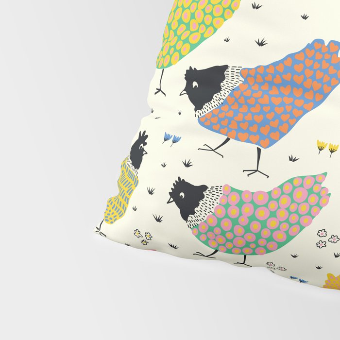 Chicken Farm Pillow Sham Gallery Image 4