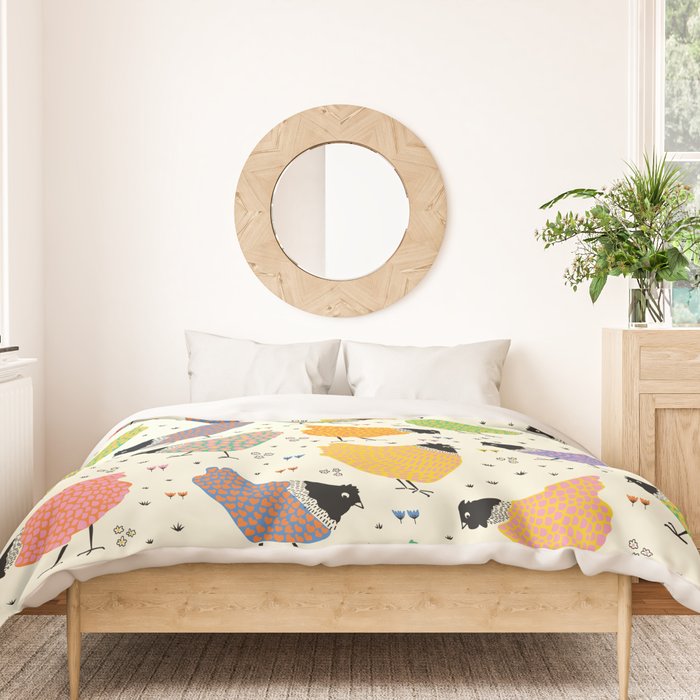 Chicken Farm Duvet Cover Gallery Image 3