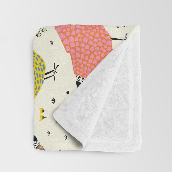 Chicken Farm Throw Blanket Gallery Image 3