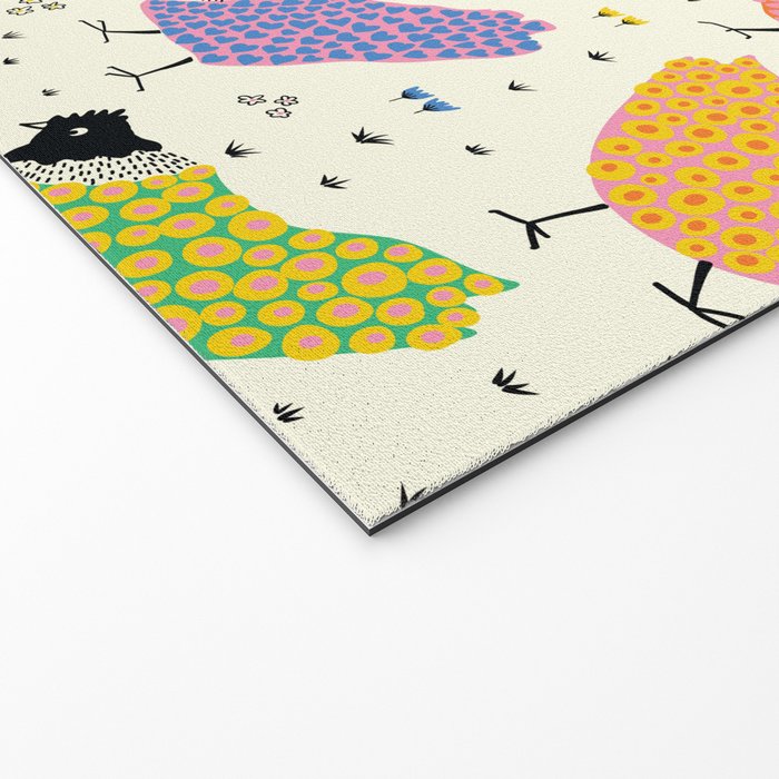 Chicken Farm Welcome Mat Gallery Image 2