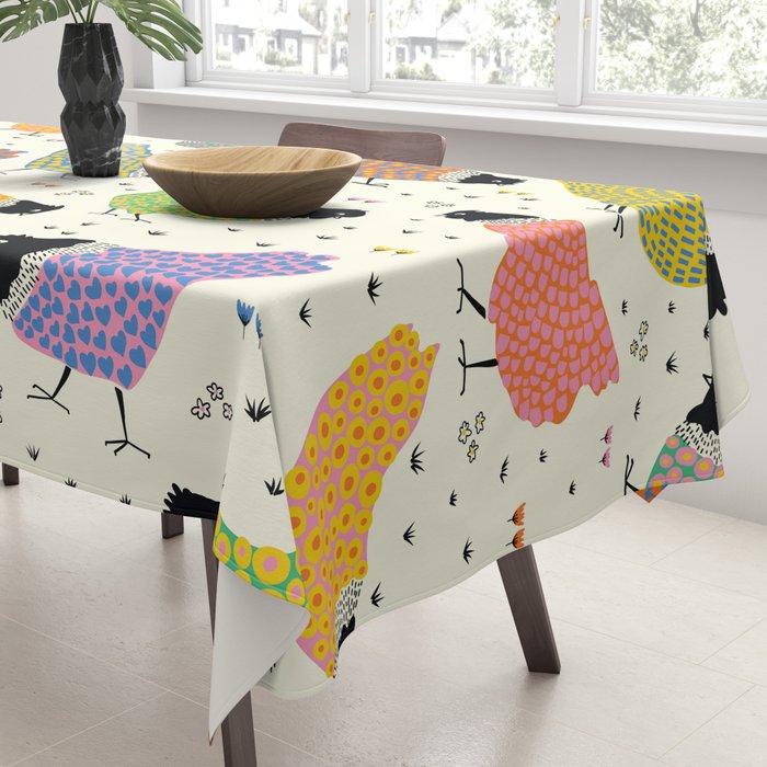 Chicken Farm Tablecloth Gallery Image 3