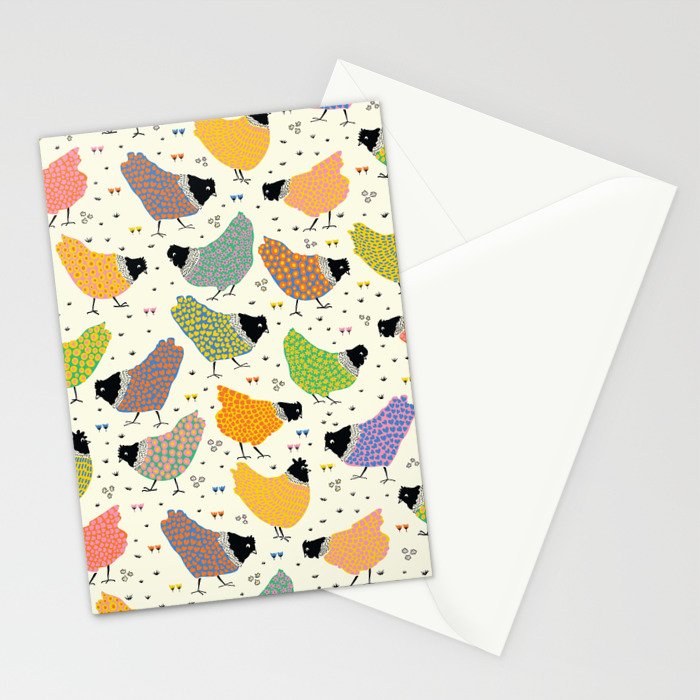 Chicken Farm Stationery Card Gallery Image 2