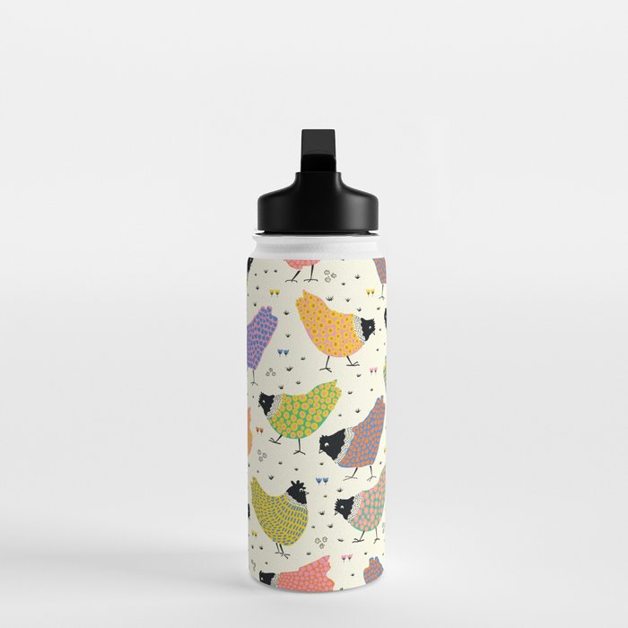 Chicken Farm Water Bottle Gallery Image 3