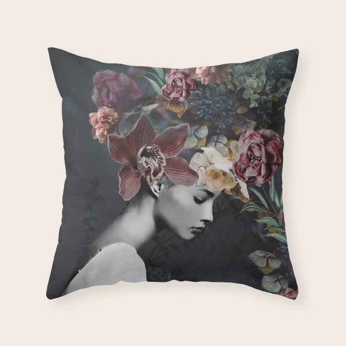 Bloom 10 Throw Pillow Gallery Image 6