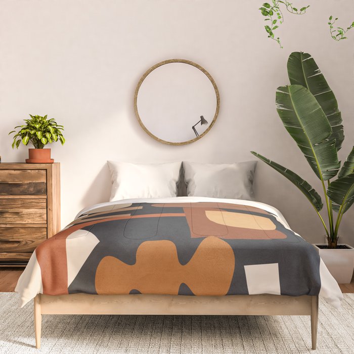 Modern Abstract Art 43 Comforter Gallery Image 3