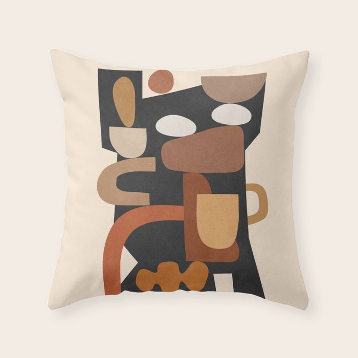 Modern Abstract Art 43 Throw Pillow Gallery Image 6