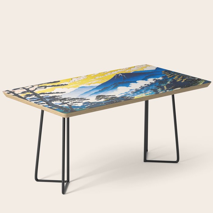 On the Return to Hokiriukiyo - A Contemporary Ukiyo-e Nature Landscape Coffee Table Gallery Image 1