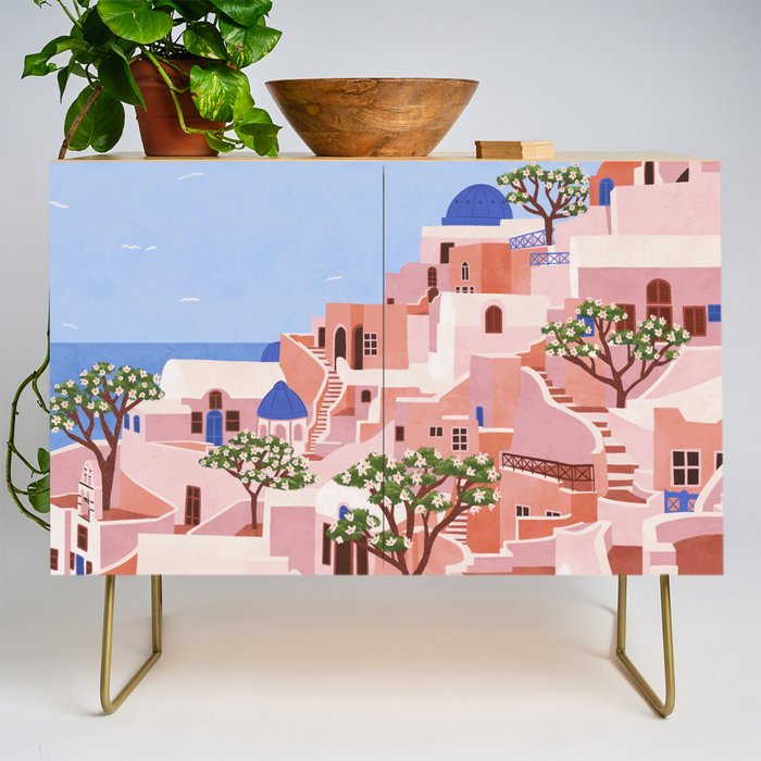 Sunset in Sontorini Credenza Gallery Image 1