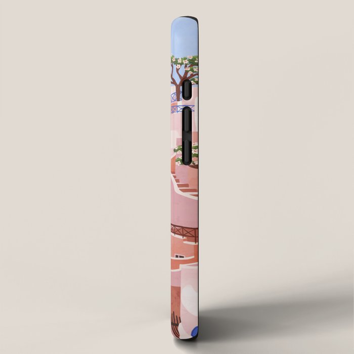 Sunset in Sontorini iPhone Case Gallery Image 2