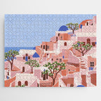 Sunset in Sontorini Jigsaw Puzzle Gallery Image 1