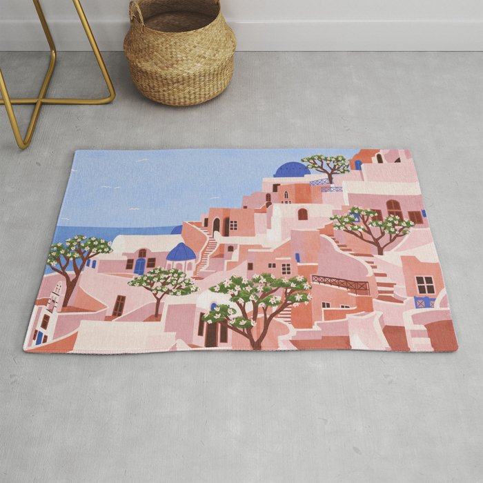 Sunset in Sontorini Rug Gallery Image 1
