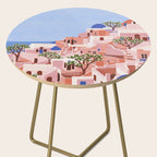 Sunset in Sontorini Side Table Gallery Image 2