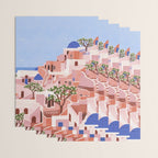 Sunset in Sontorini Wrapping Paper Gallery Image 3