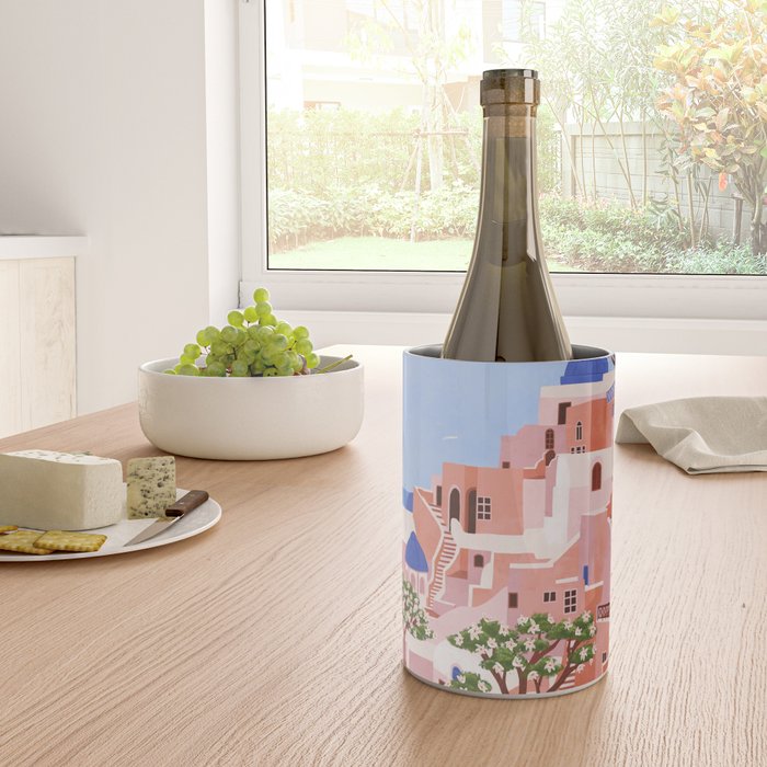 Sunset in Sontorini Wine Chiller Gallery Image 4