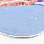Sunset in Sontorini Bath Mat Gallery Image 3
