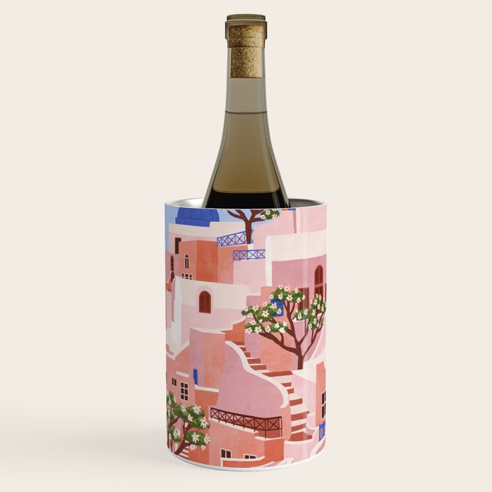 Sunset in Sontorini Wine Chiller Gallery Image 3