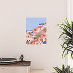 Sunset in Sontorini Poster Gallery Image 2