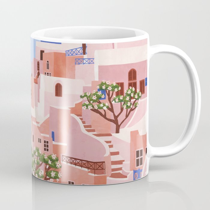 Sunset in Sontorini Coffee Mug Gallery Image 1