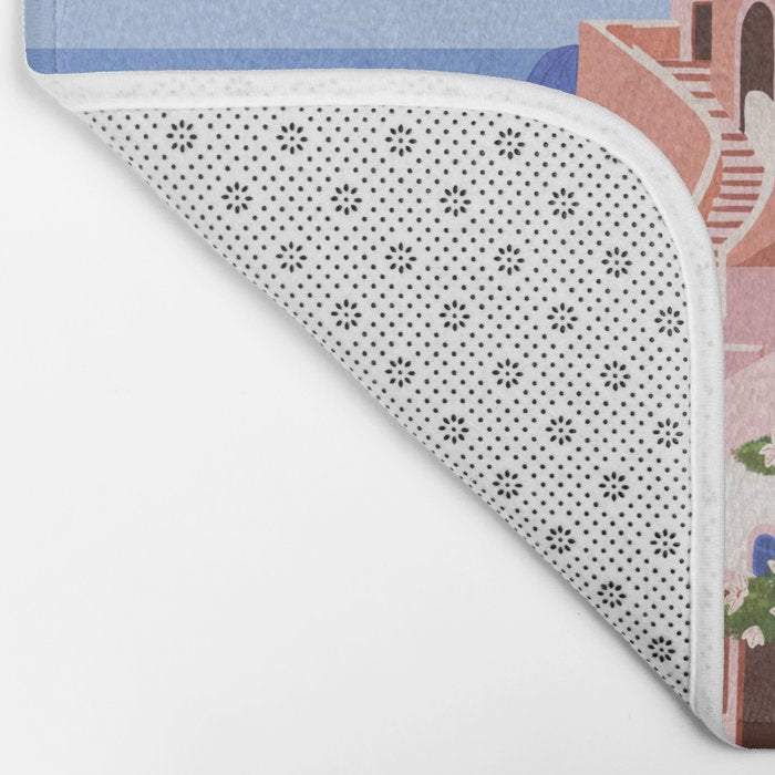 Sunset in Sontorini Bath Mat Gallery Image 2