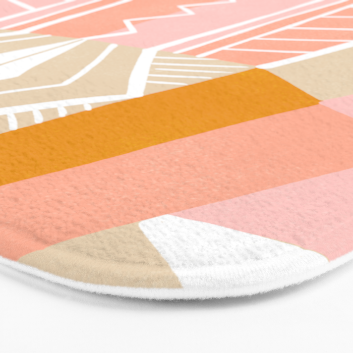 salida, peach Bath Mat Gallery Image 3