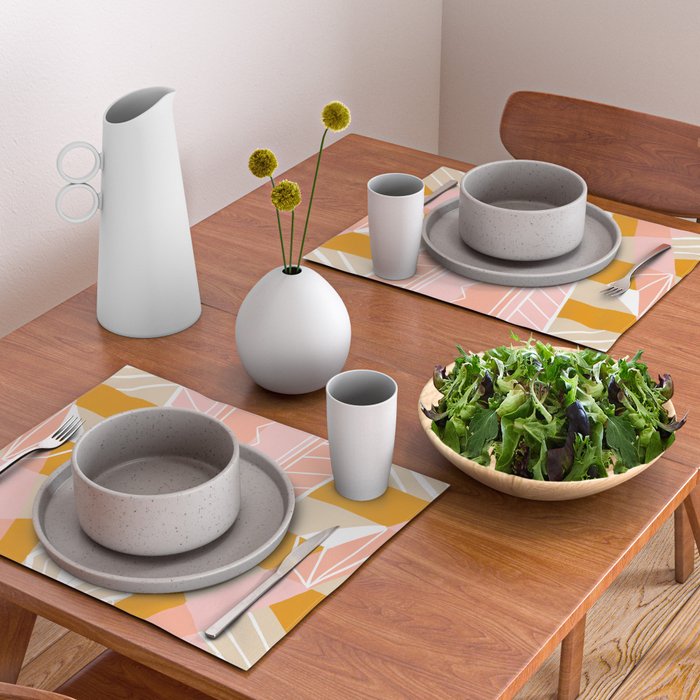 salida, peach Placemat Gallery Image 2