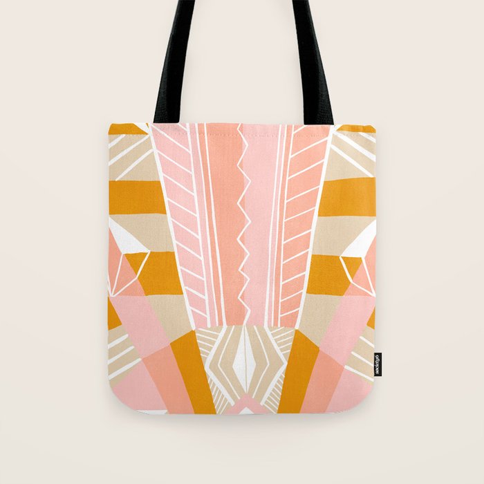 salida, peach Tote Bag Gallery Image 1