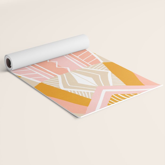 salida, peach Yoga Mat Gallery Image 2
