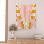 salida, peach Wall Tapestry Gallery Image 2