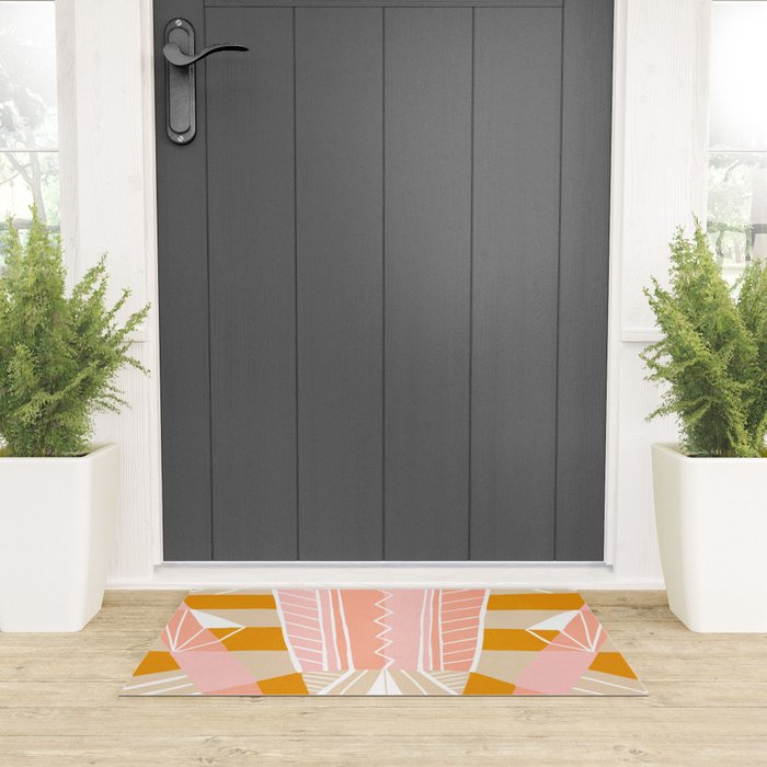 salida, peach Welcome Mat Gallery Image 3