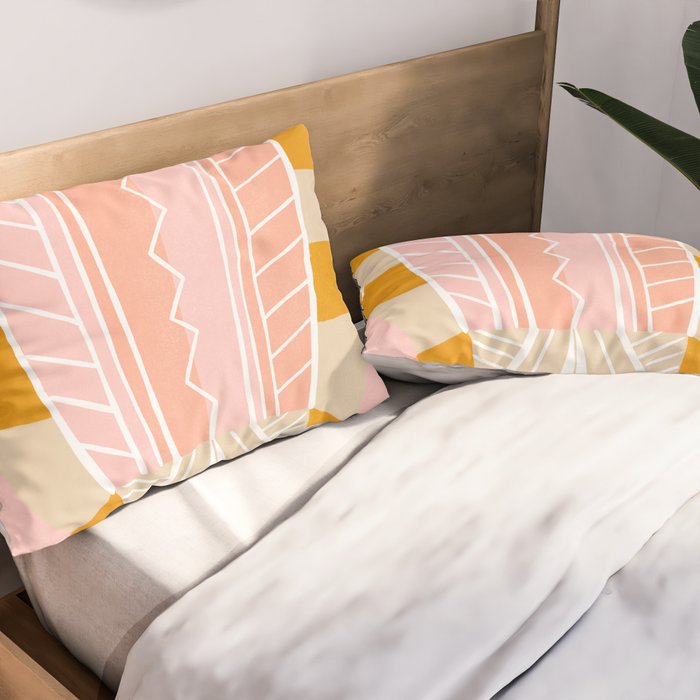 salida, peach Pillow Sham Gallery Image 2