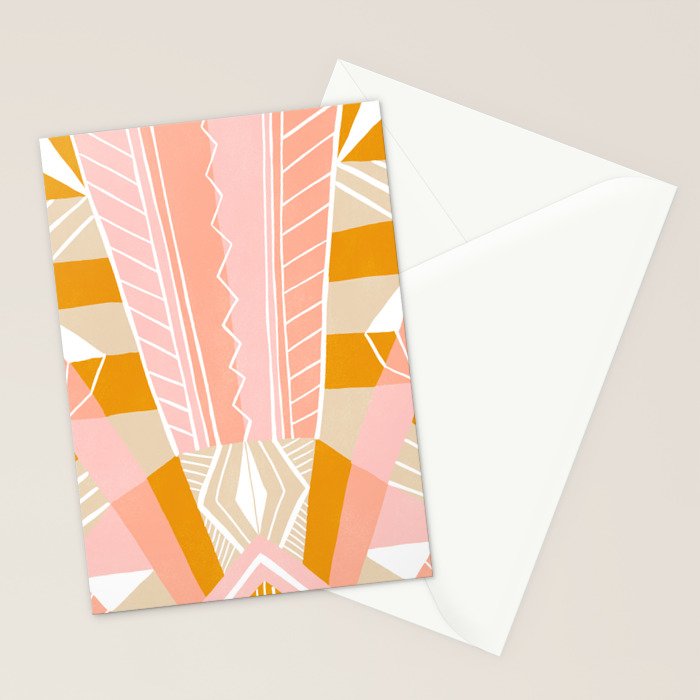 salida, peach Stationery Card Gallery Image 2