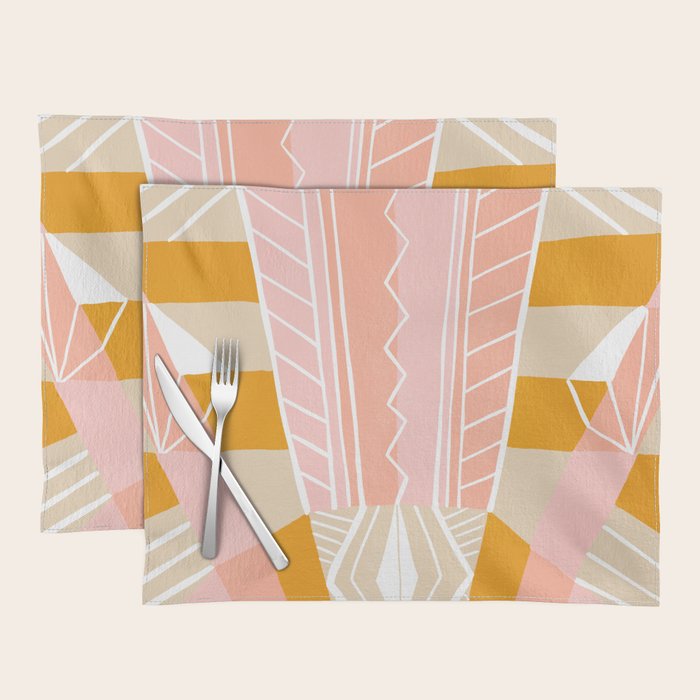 salida, peach Placemat Gallery Image 1